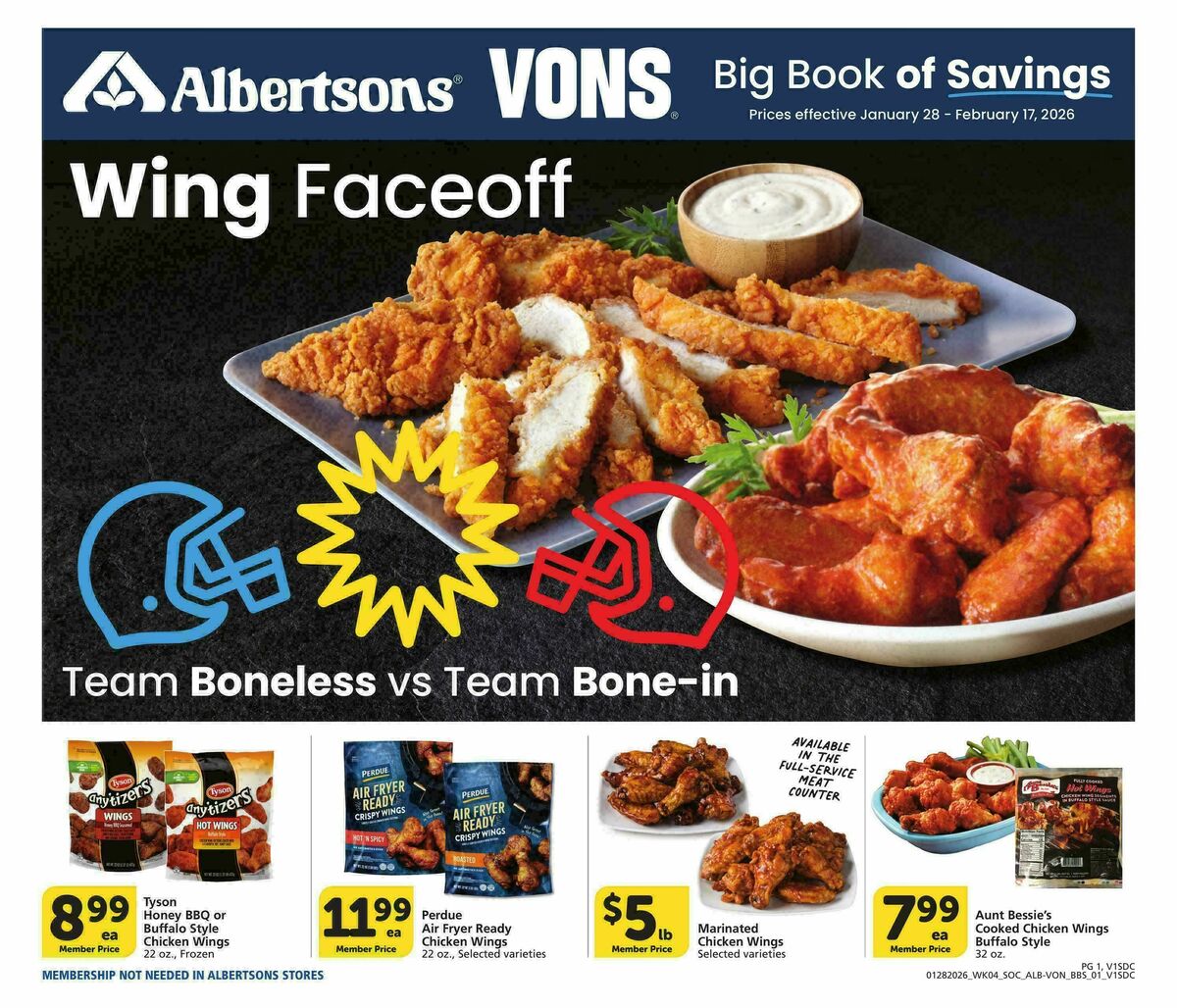 Vons Big Book of Savings Weekly Ad from January 28