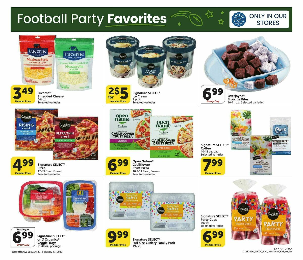 Vons Big Book of Savings Weekly Ad from January 28