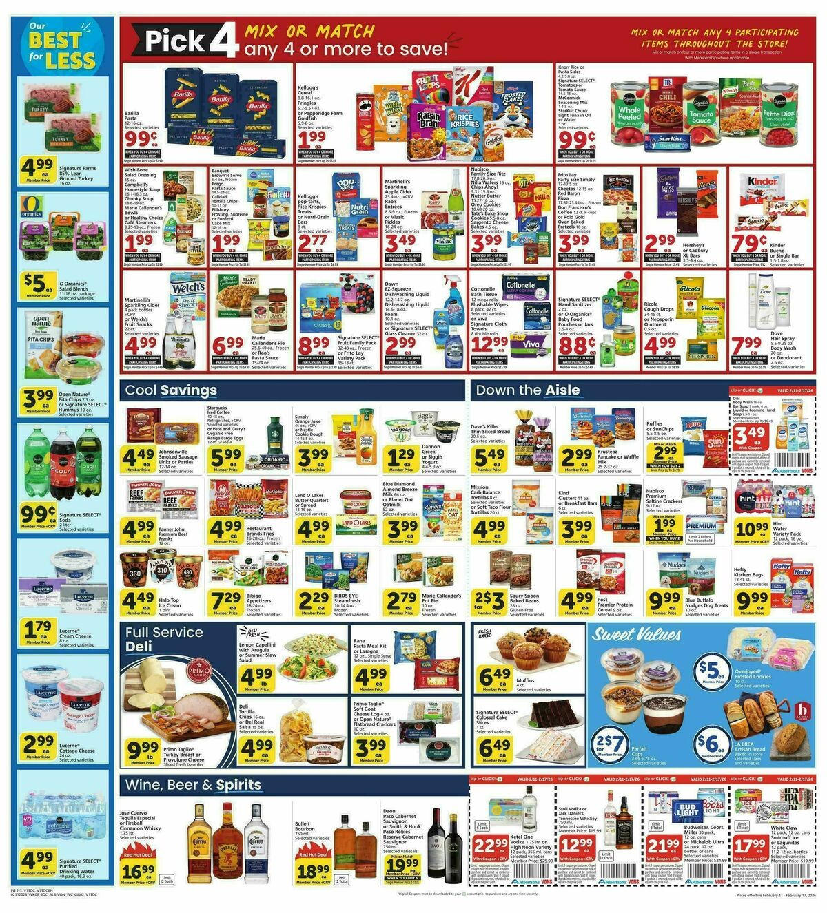 Vons Weekly Ad from February 11