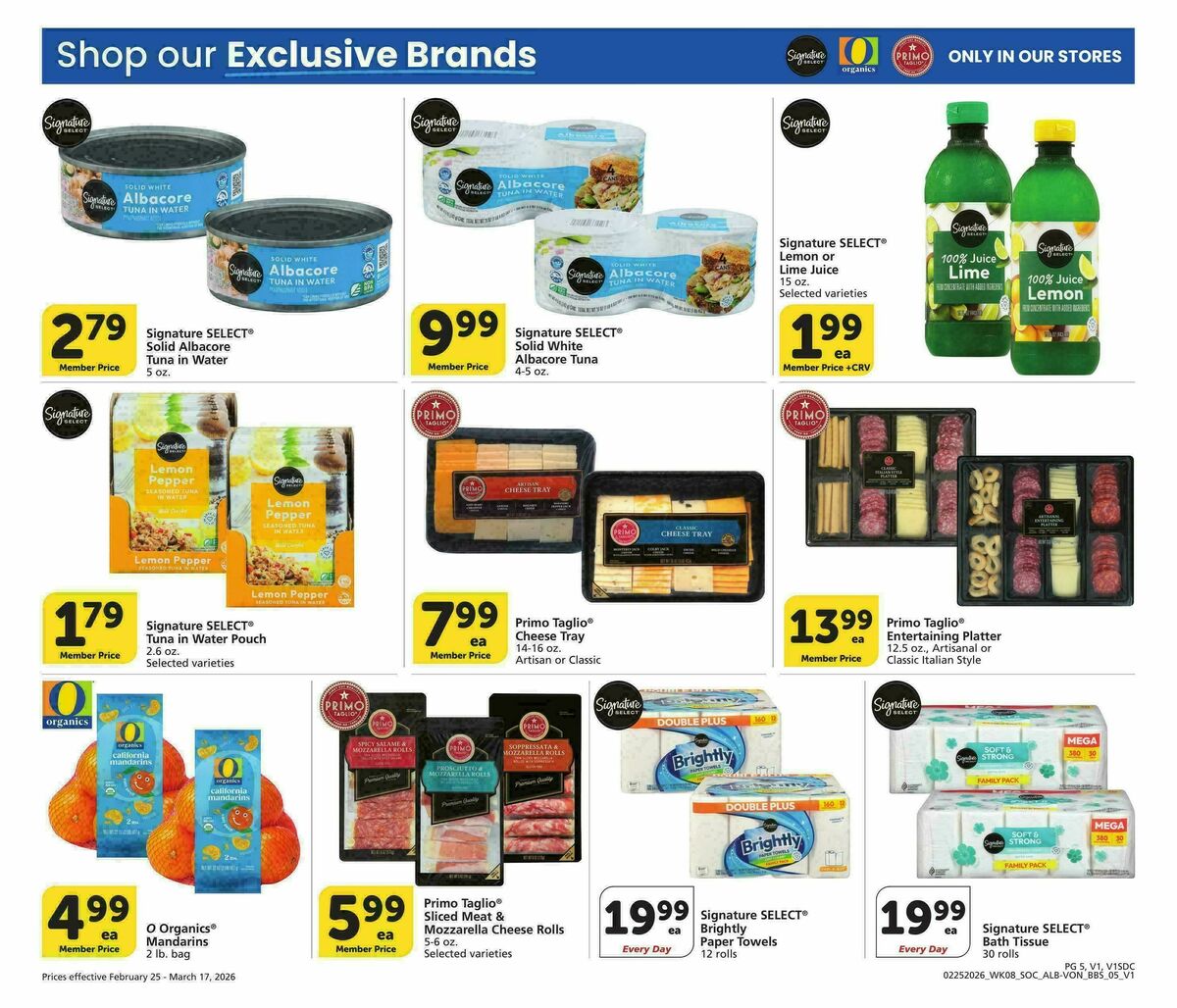 Vons Big Book of Savings Weekly Ad from February 25