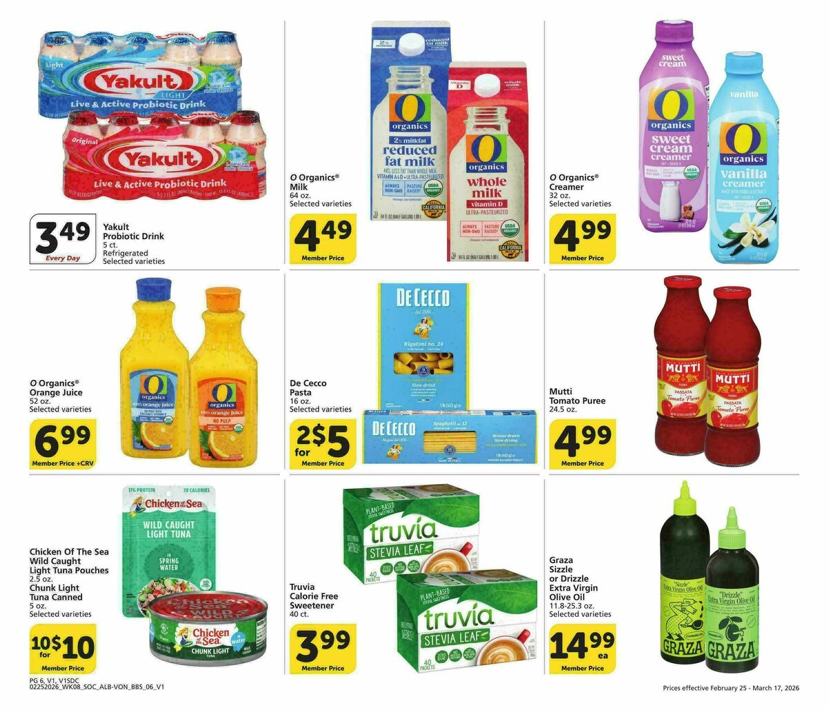 Vons Big Book of Savings Weekly Ad from February 25