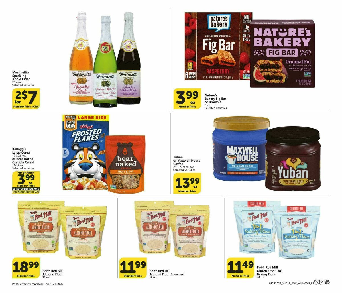 Vons Big Book of Savings Weekly Ad from March 25
