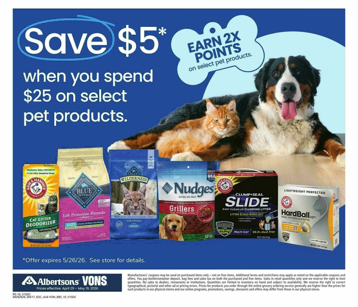 Vons Big Book of Savings Weekly Ad from April 29