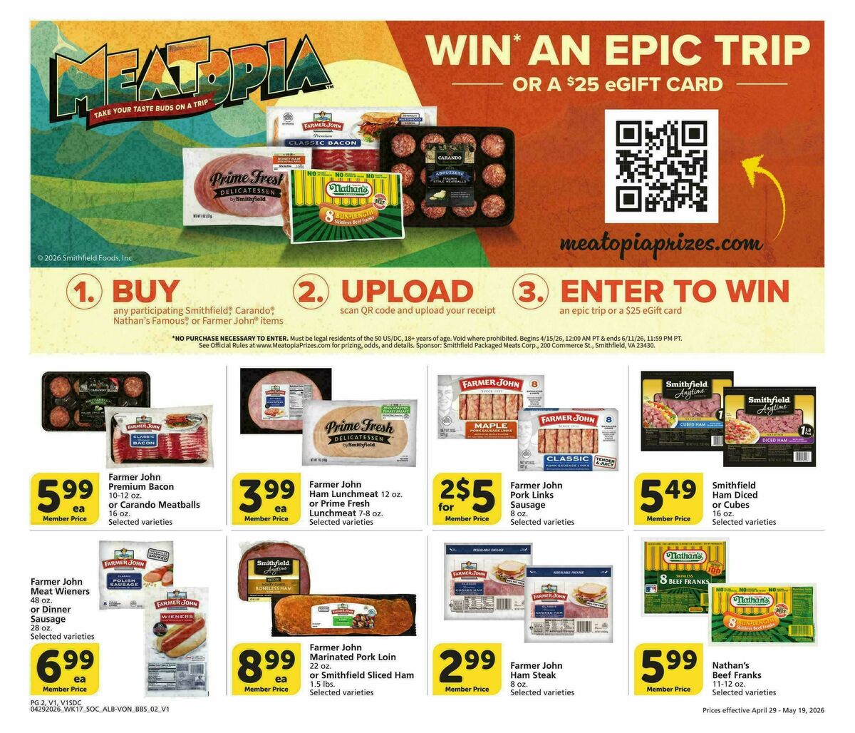 Vons Big Book of Savings Weekly Ad from April 29