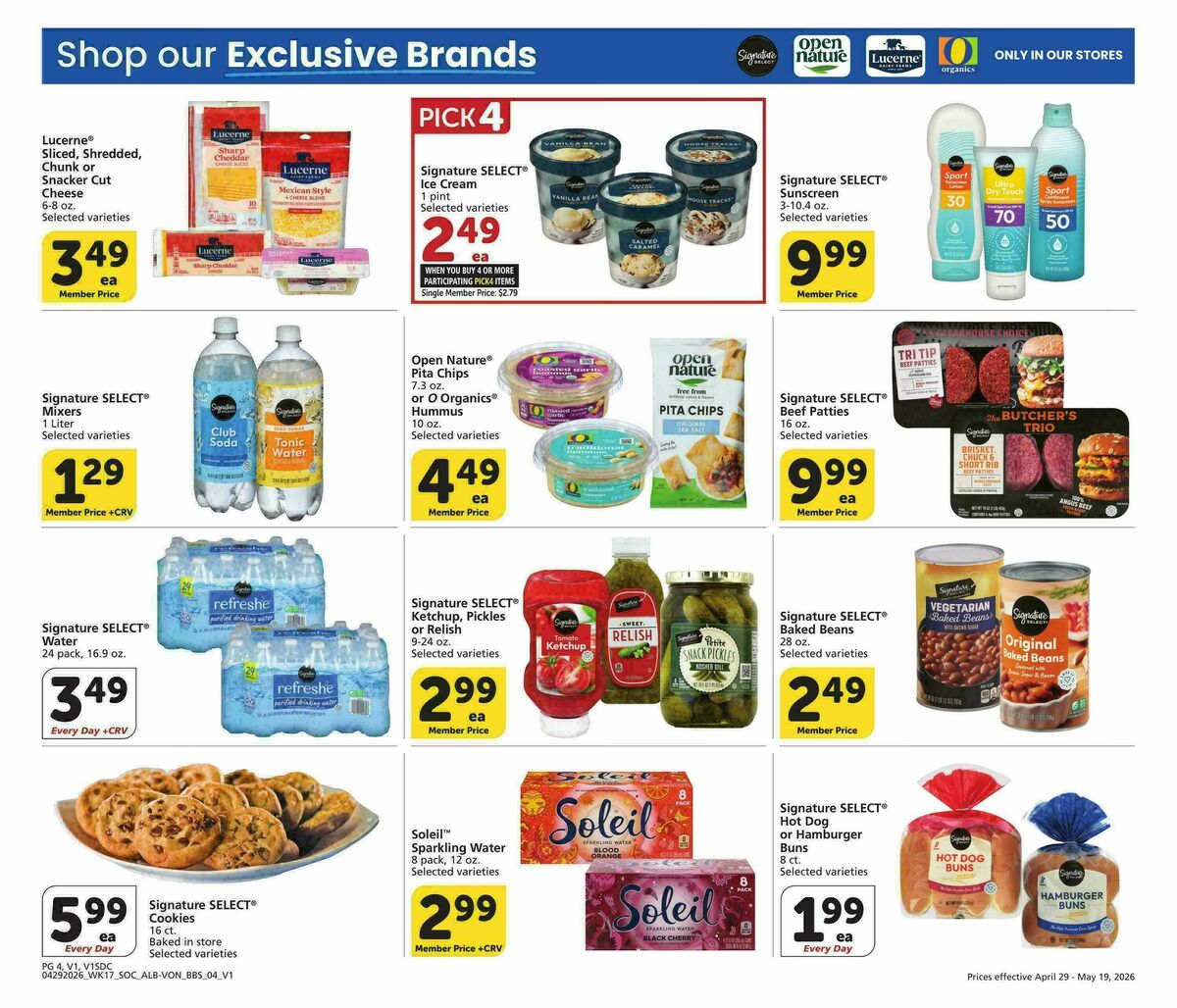 Vons Big Book of Savings Weekly Ad from April 29