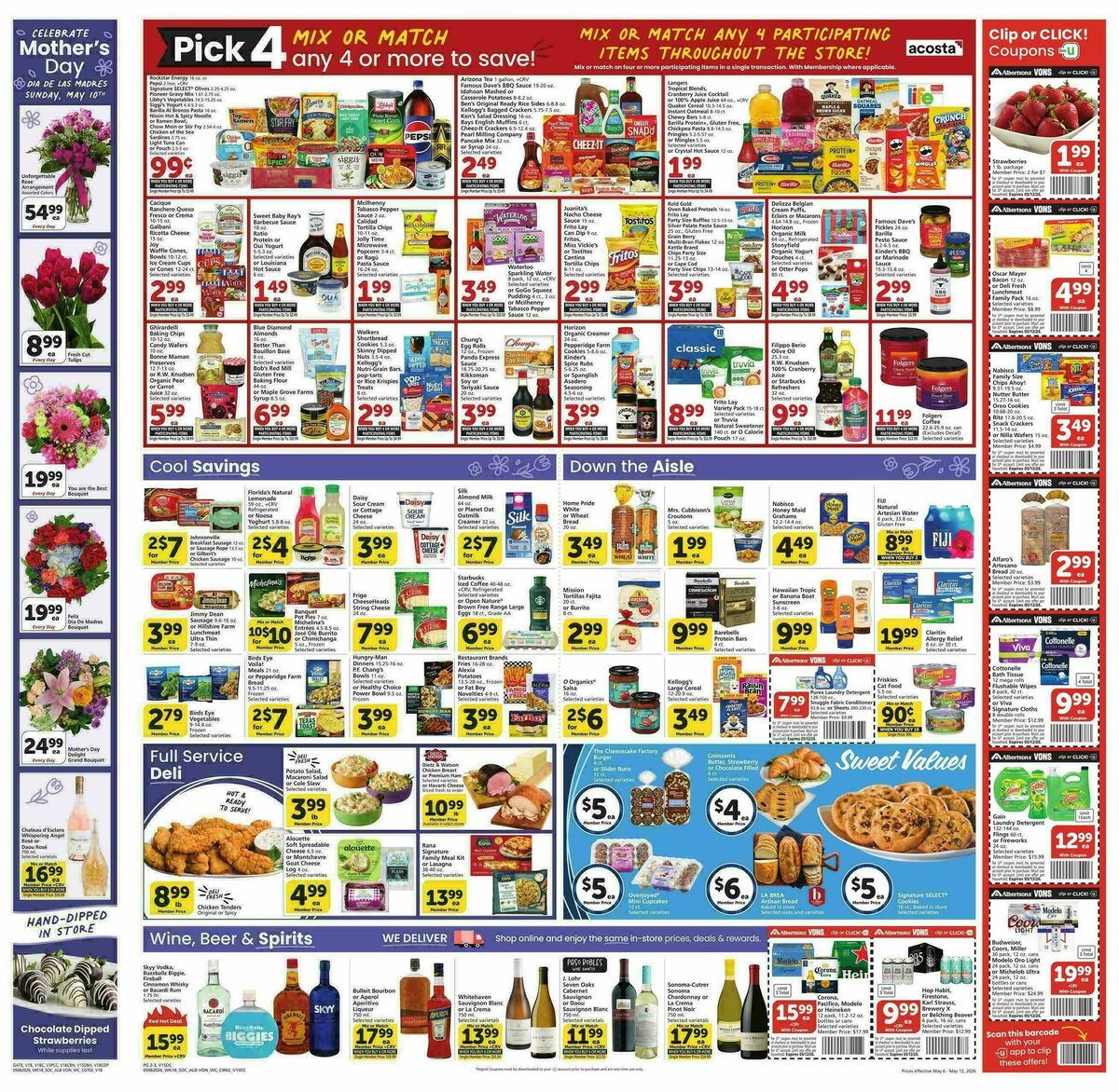 Vons Weekly Ad from May 6