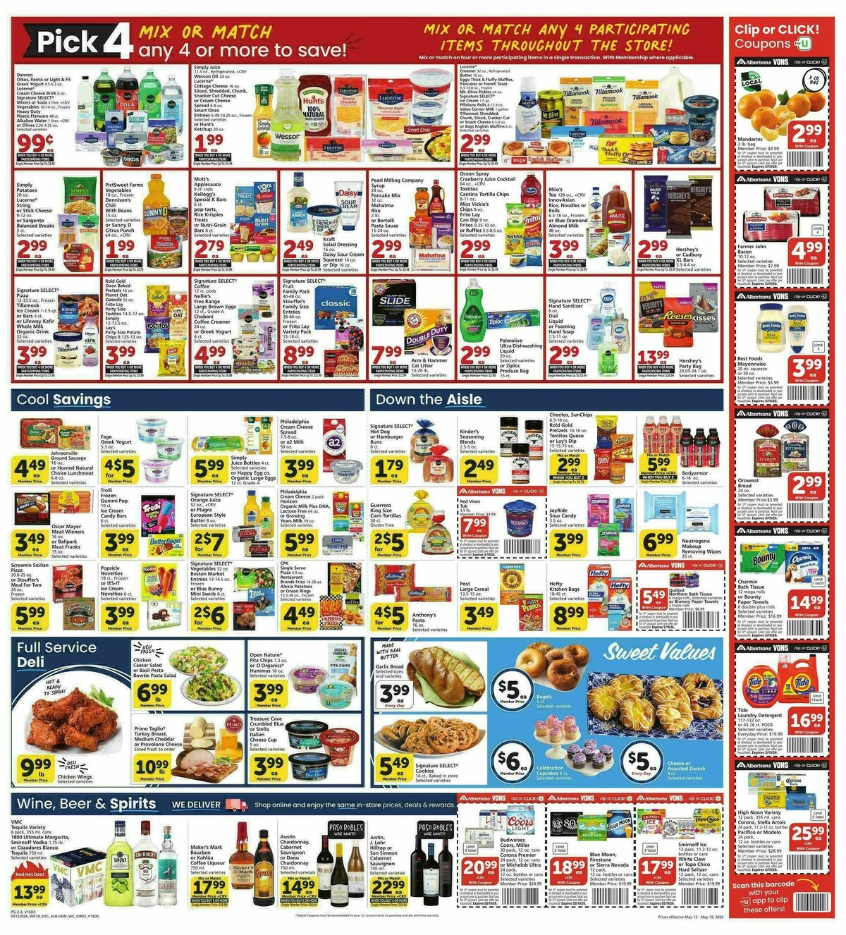 Vons Weekly Ad from May 13