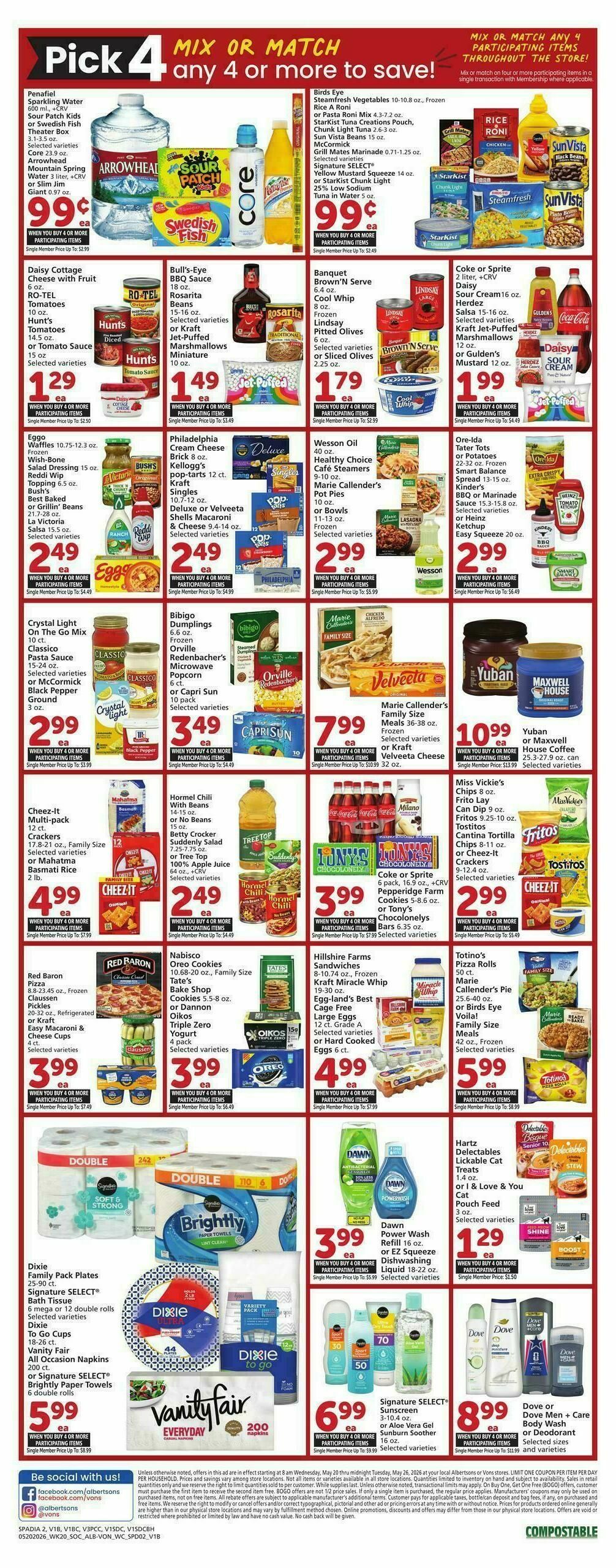 Vons Weekly Ad from May 20