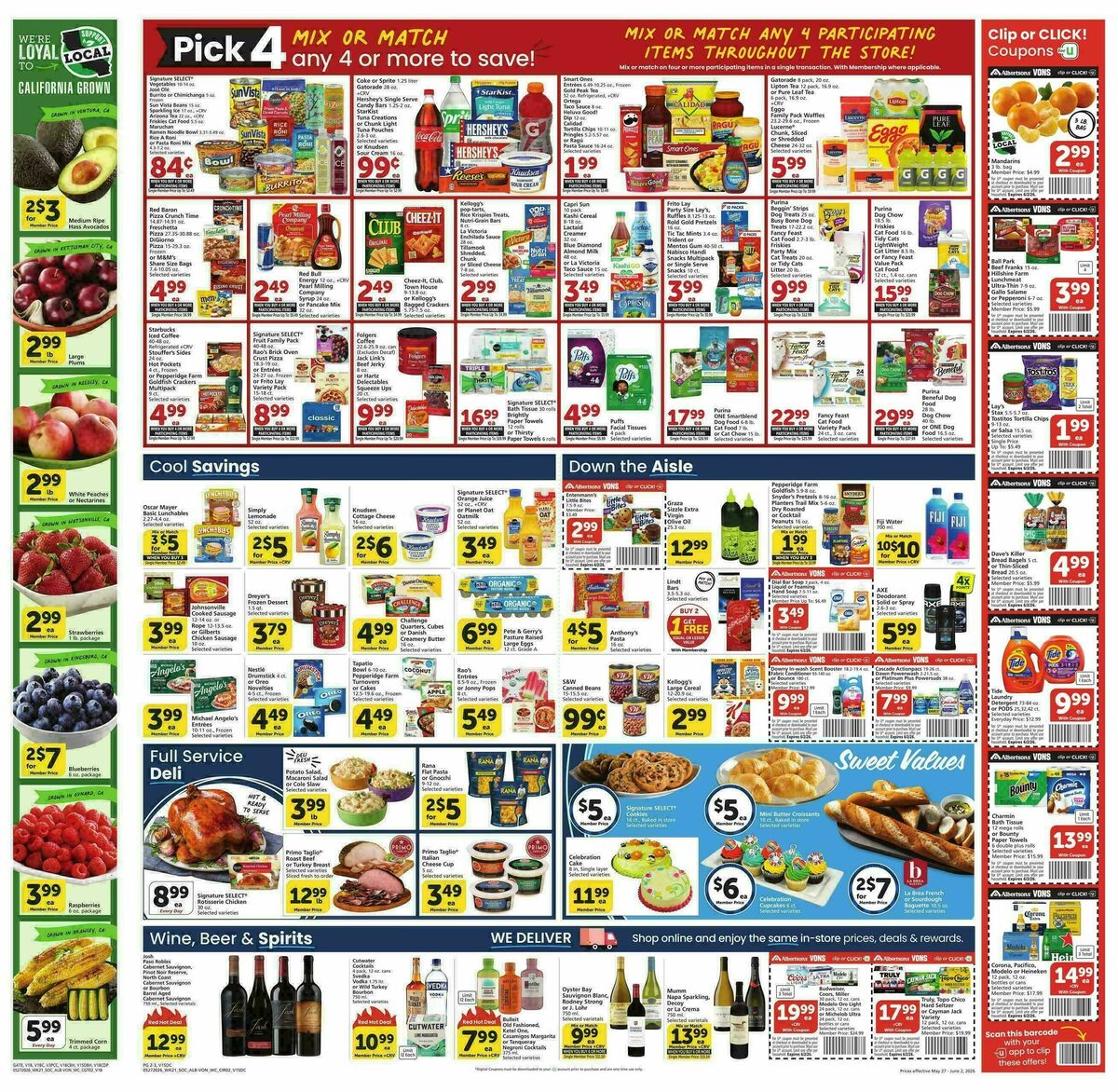 Vons Weekly Ad from May 27