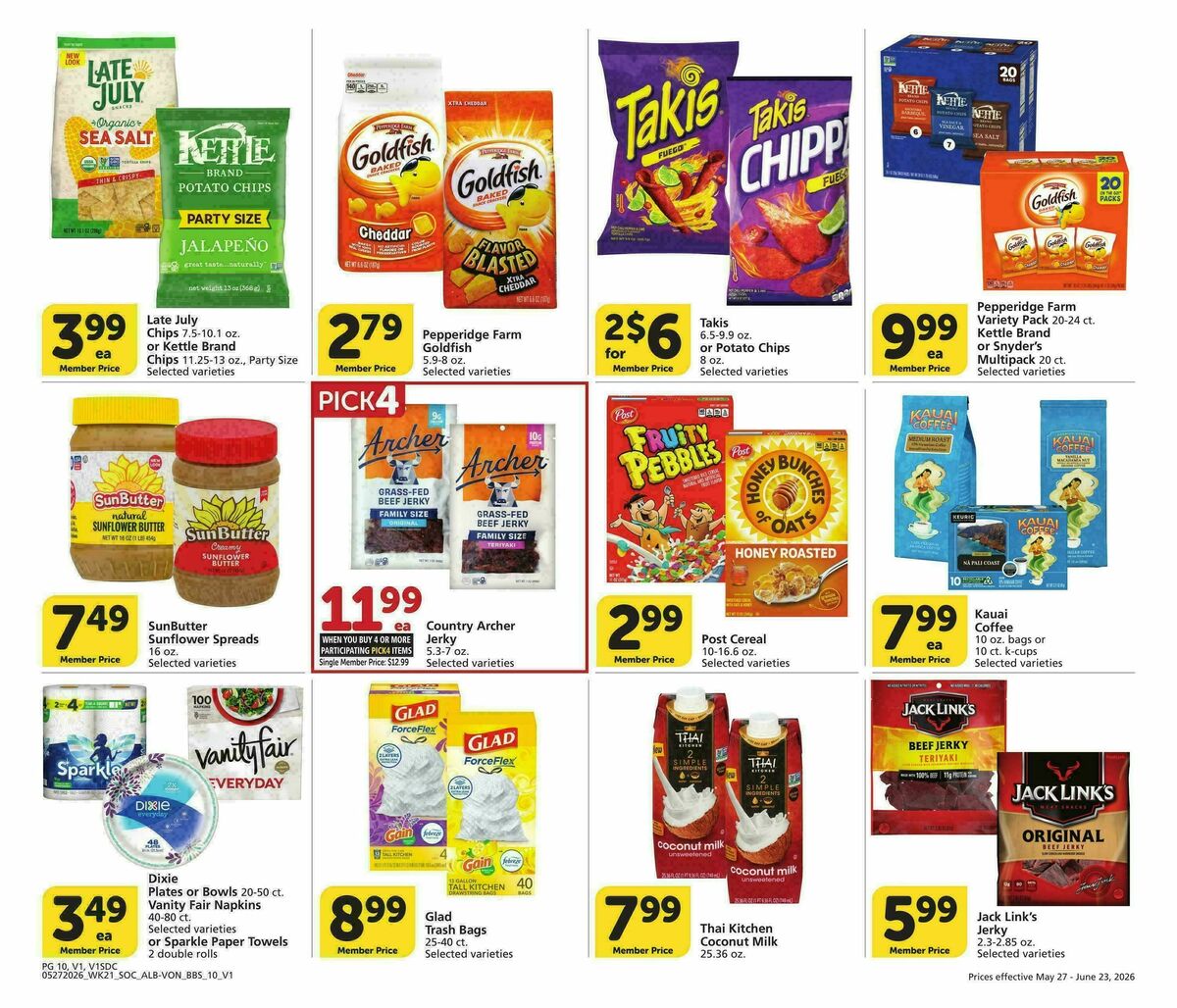 Vons Big Book of Savings Weekly Ad from May 27