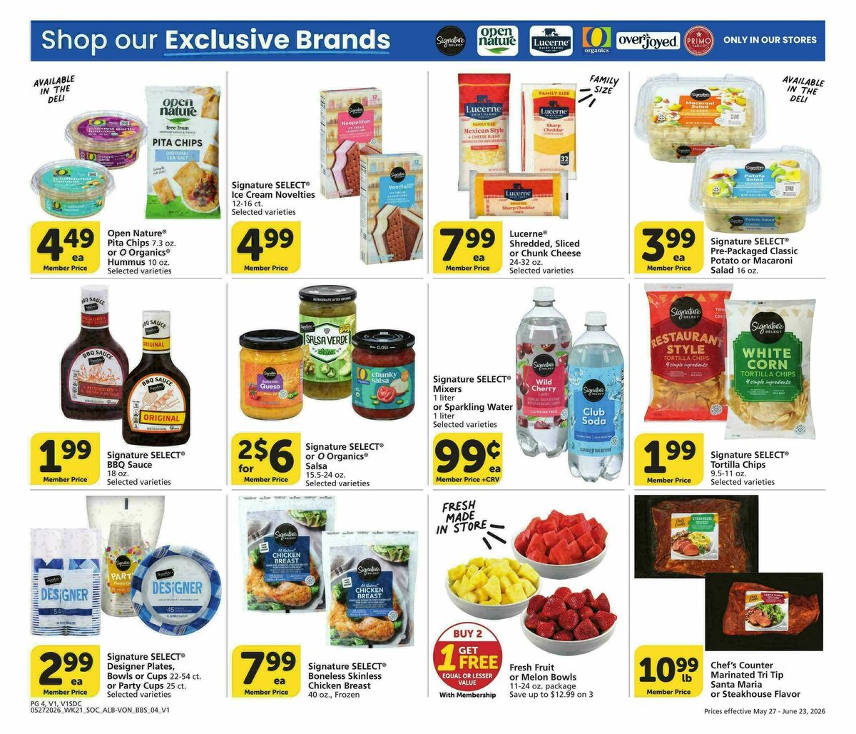 Vons Big Book of Savings Weekly Ad from May 27