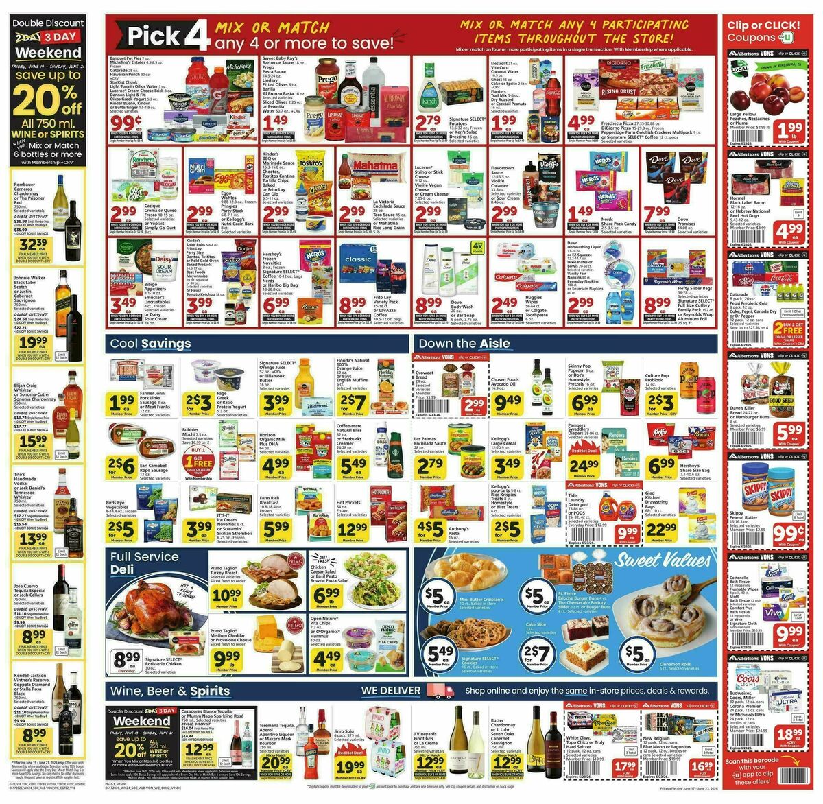 Vons Weekly Ad from June 17