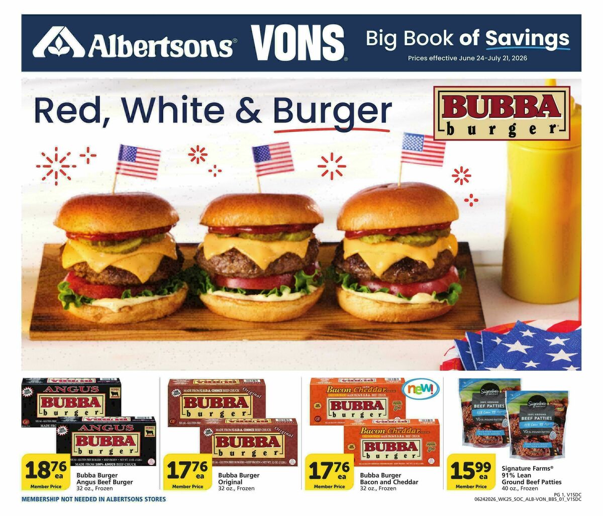 Vons Big Book of Savings Weekly Ad from June 24