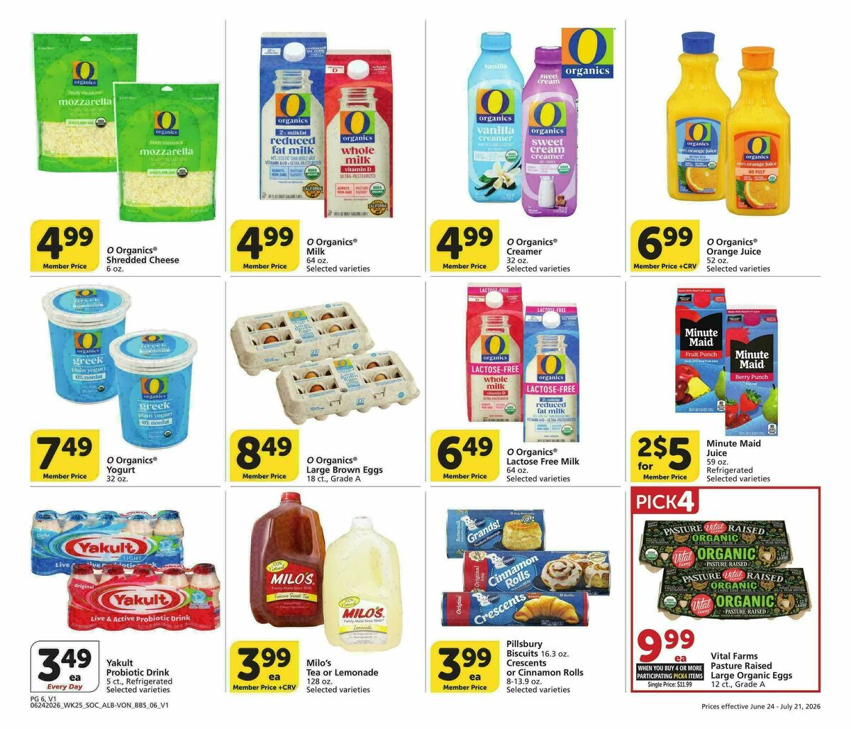 Vons Big Book of Savings Weekly Ad from June 24