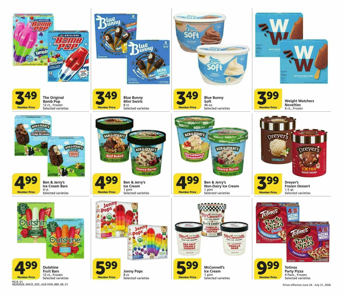 Vons Big Book of Savings Weekly Ad from June 24