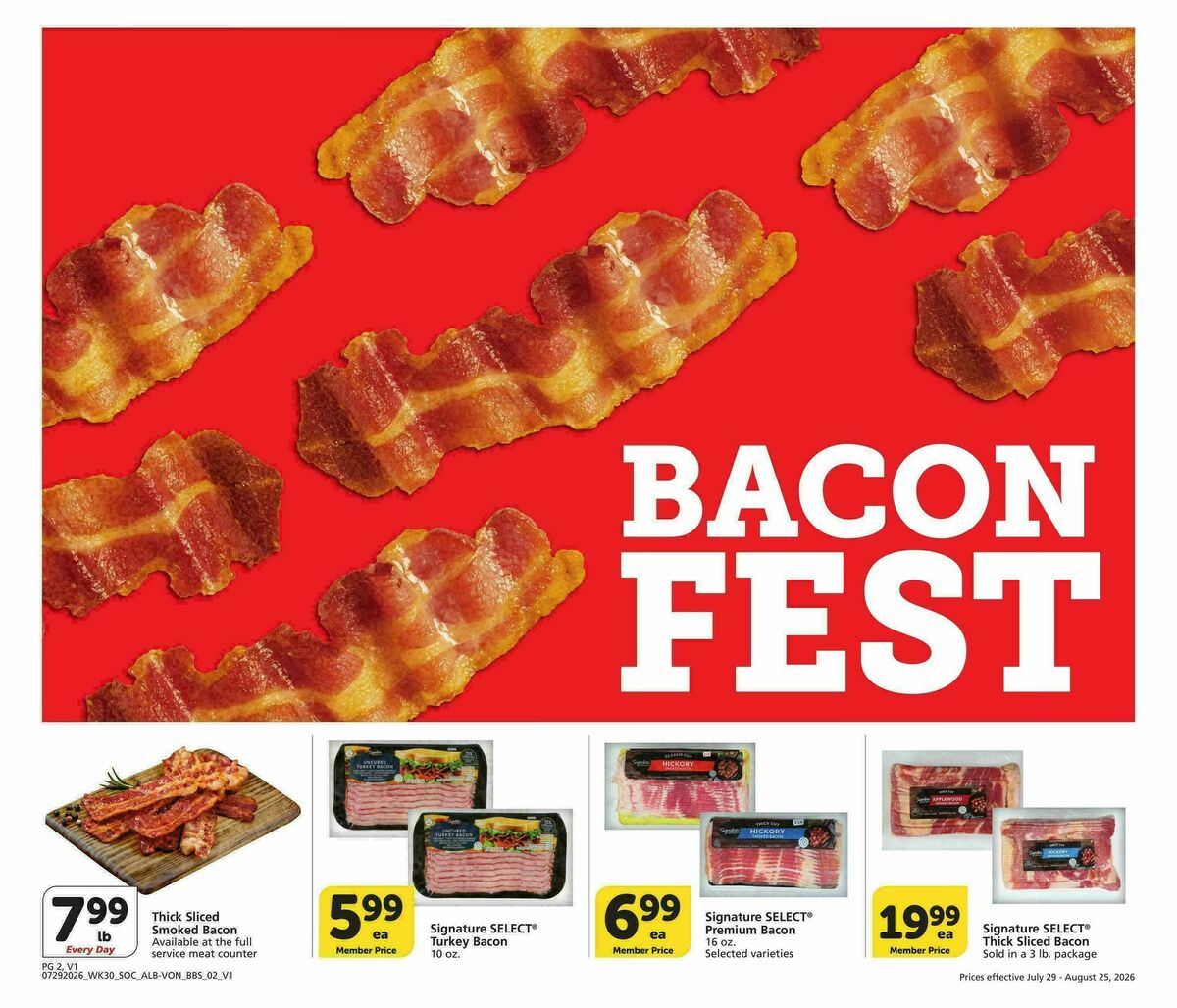 Vons Big Book of Savings Weekly Ad from July 29