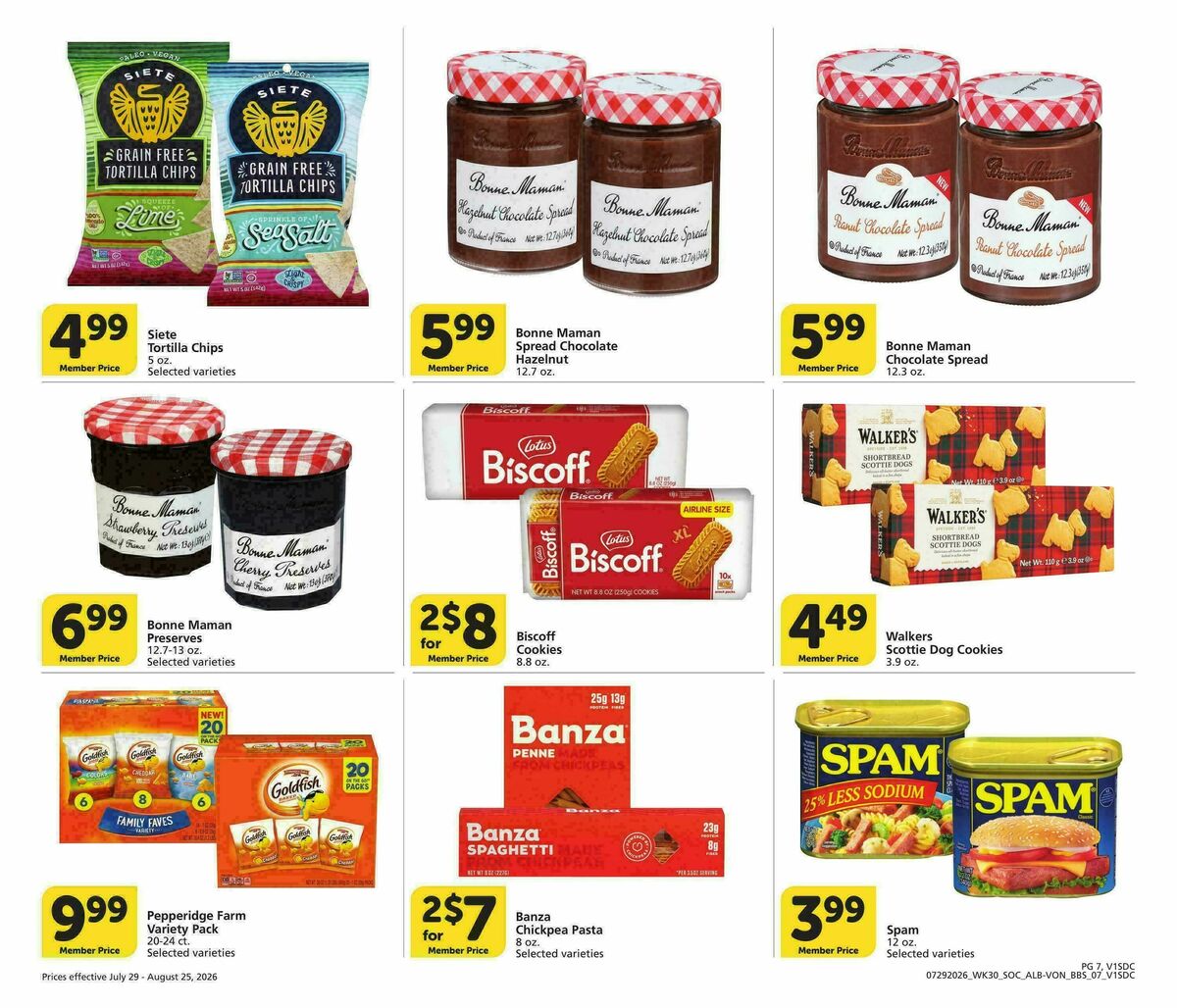 Vons Big Book of Savings Weekly Ad from July 29