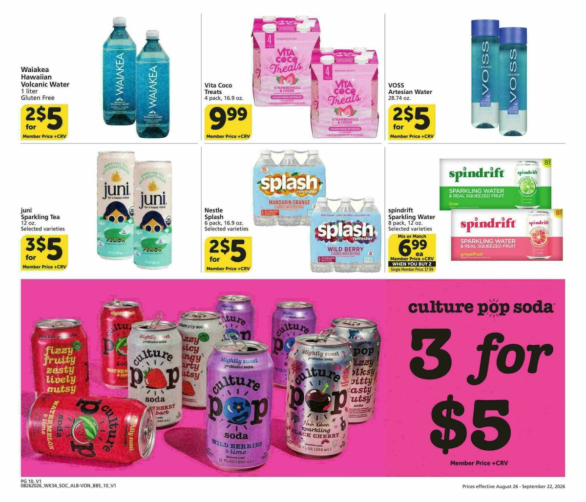 Vons Big Book of Savings Weekly Ad from August 26