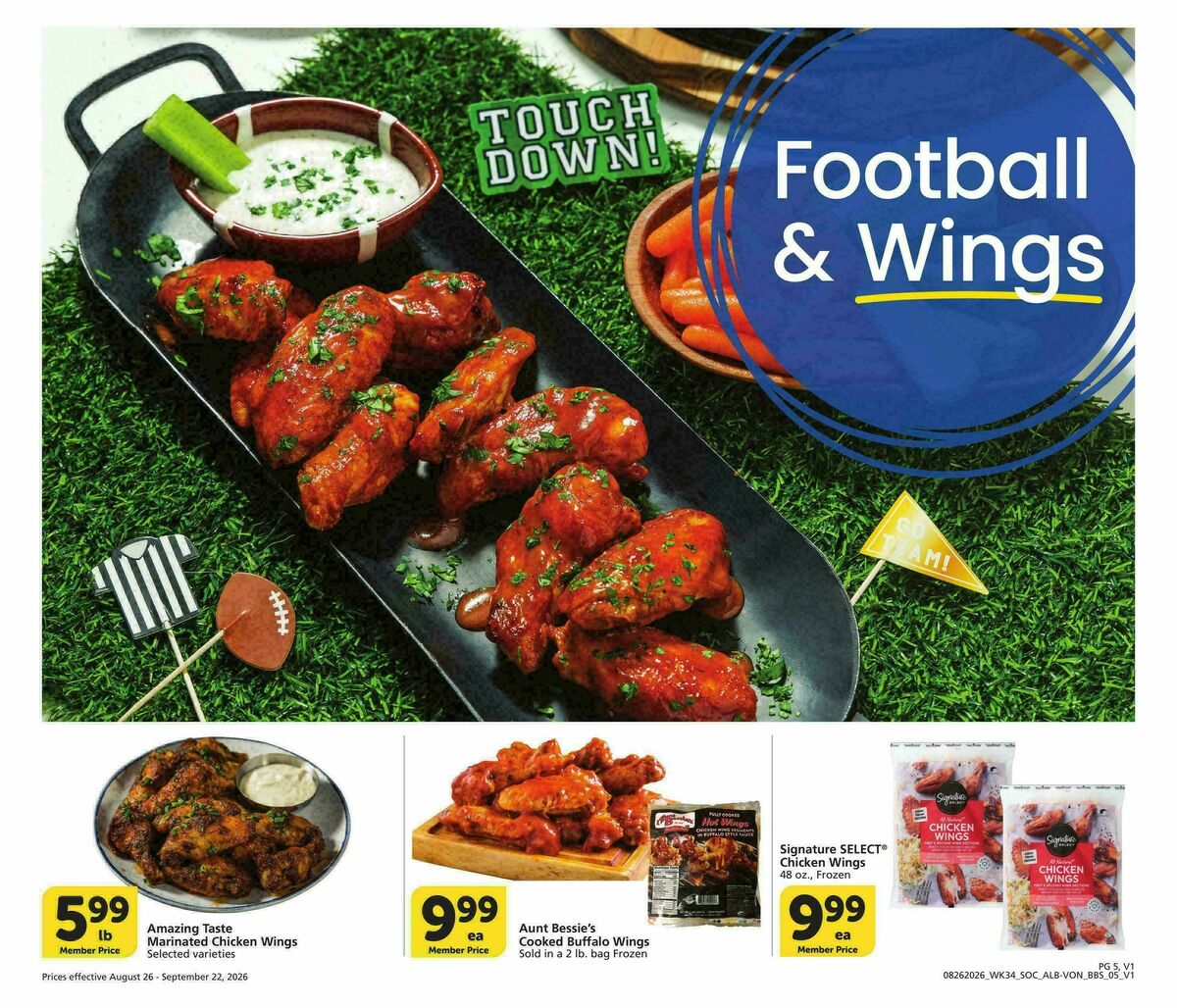 Vons Big Book of Savings Weekly Ad from August 26