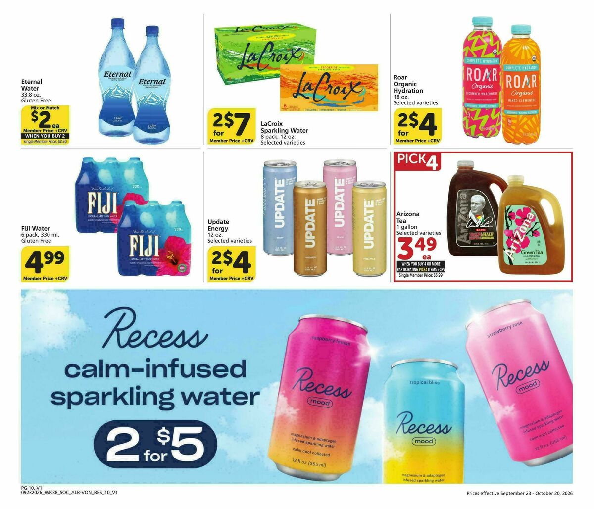 Vons Big Book of Savings Weekly Ad from September 23