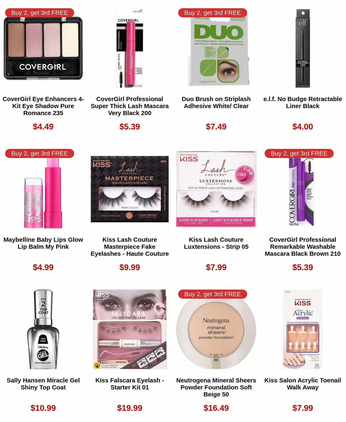 Walgreens Buy 2, get 3rd FREE Weekly Ad from February 26