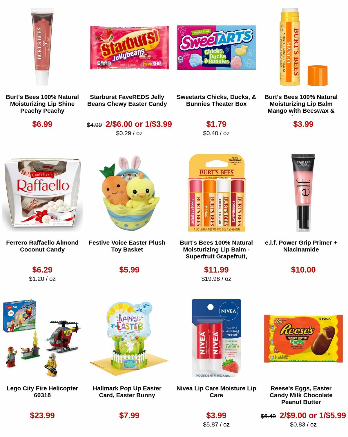 Walgreens Easter Weekly Ad from March 26