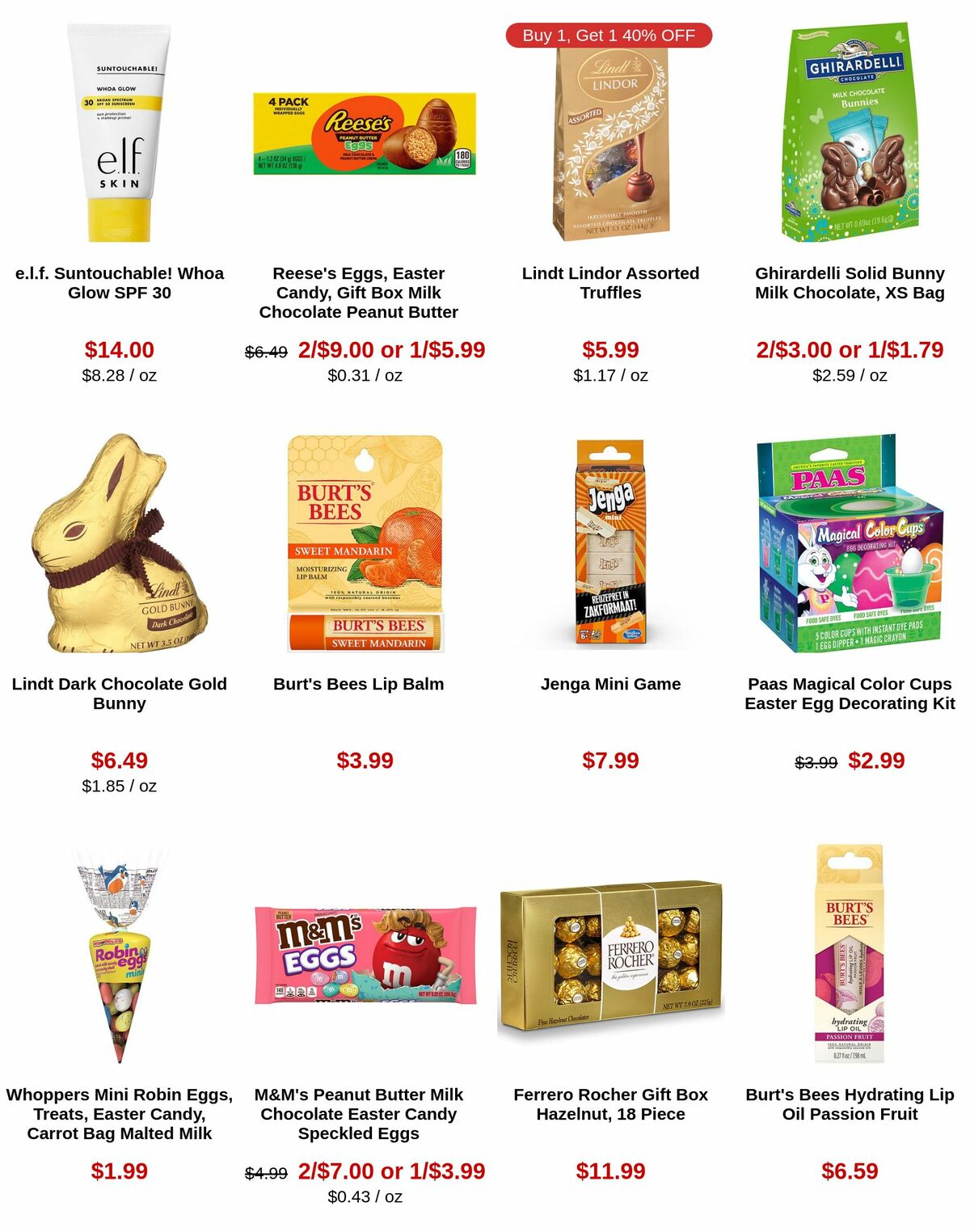 Walgreens Easter Weekly Ad from March 26
