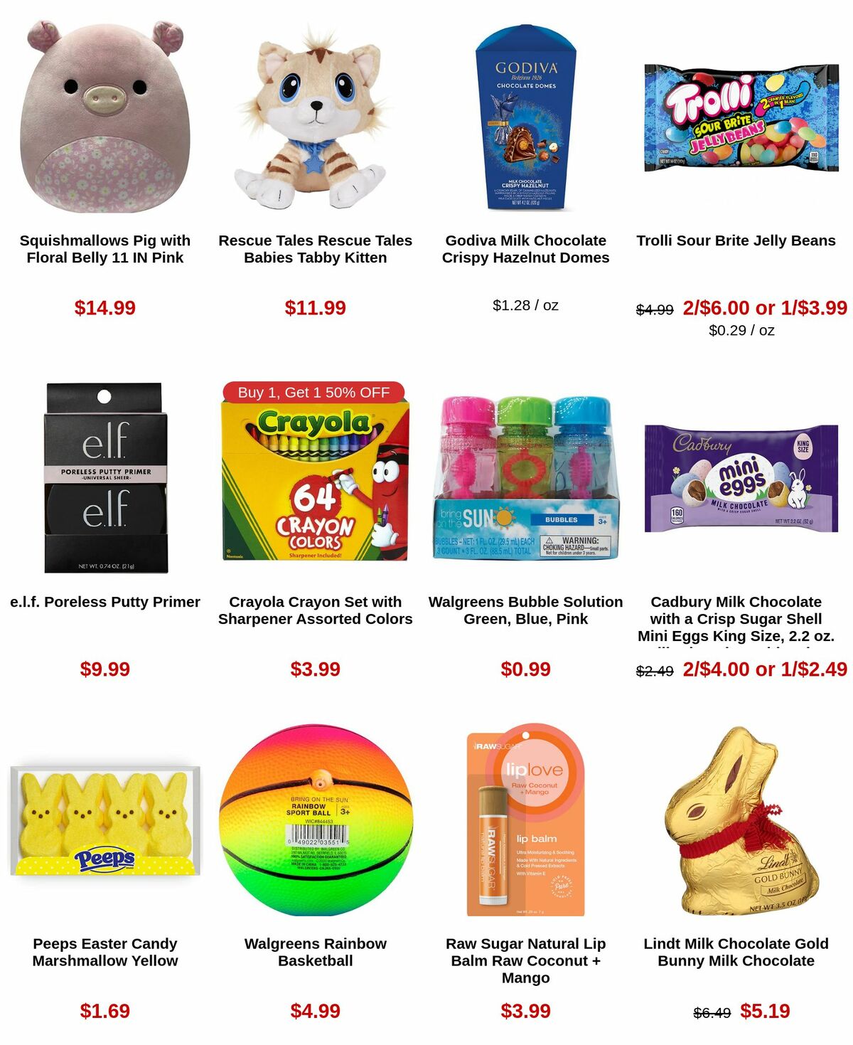 Walgreens Easter Weekly Ad from March 26