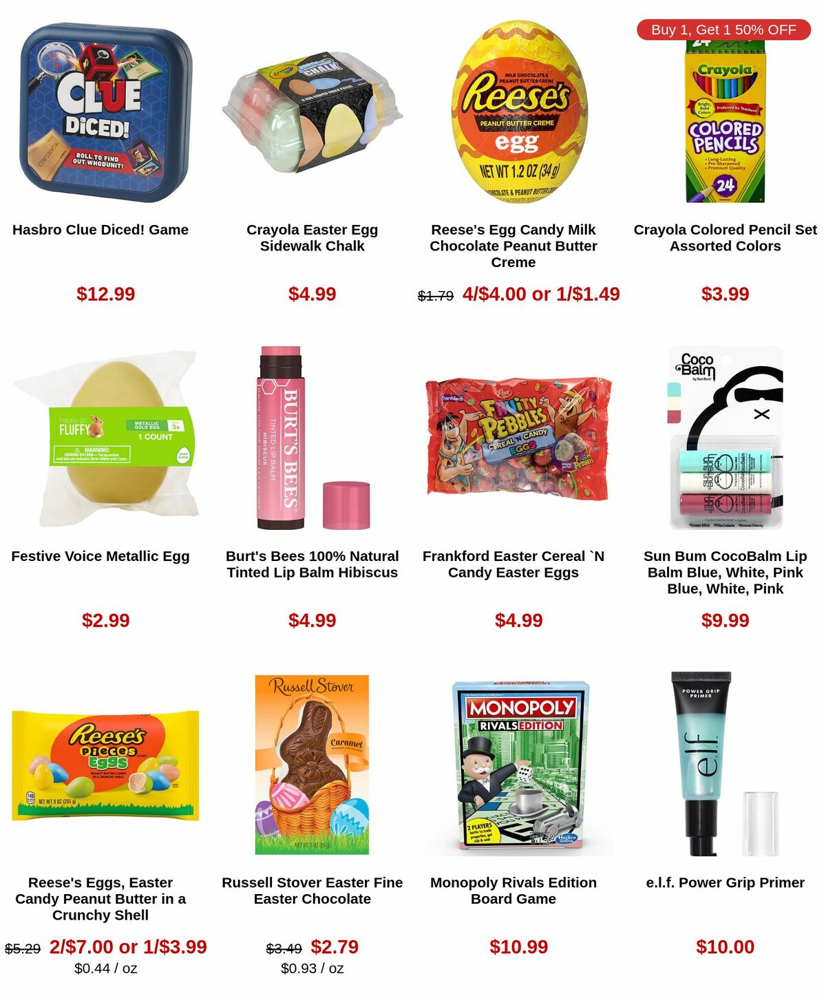 Walgreens Easter Weekly Ad from March 26
