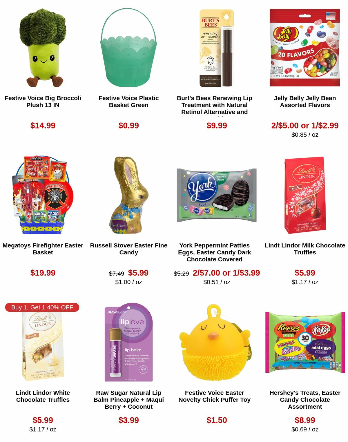 Walgreens Easter Weekly Ad from March 26