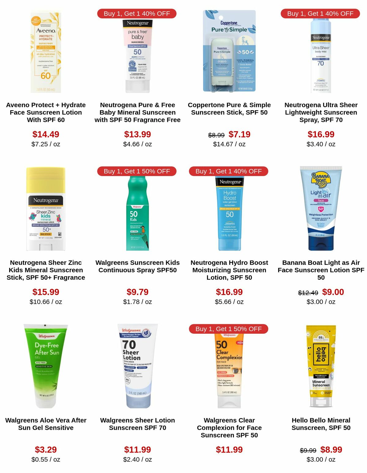 Walgreens Weekly Ad from May 25