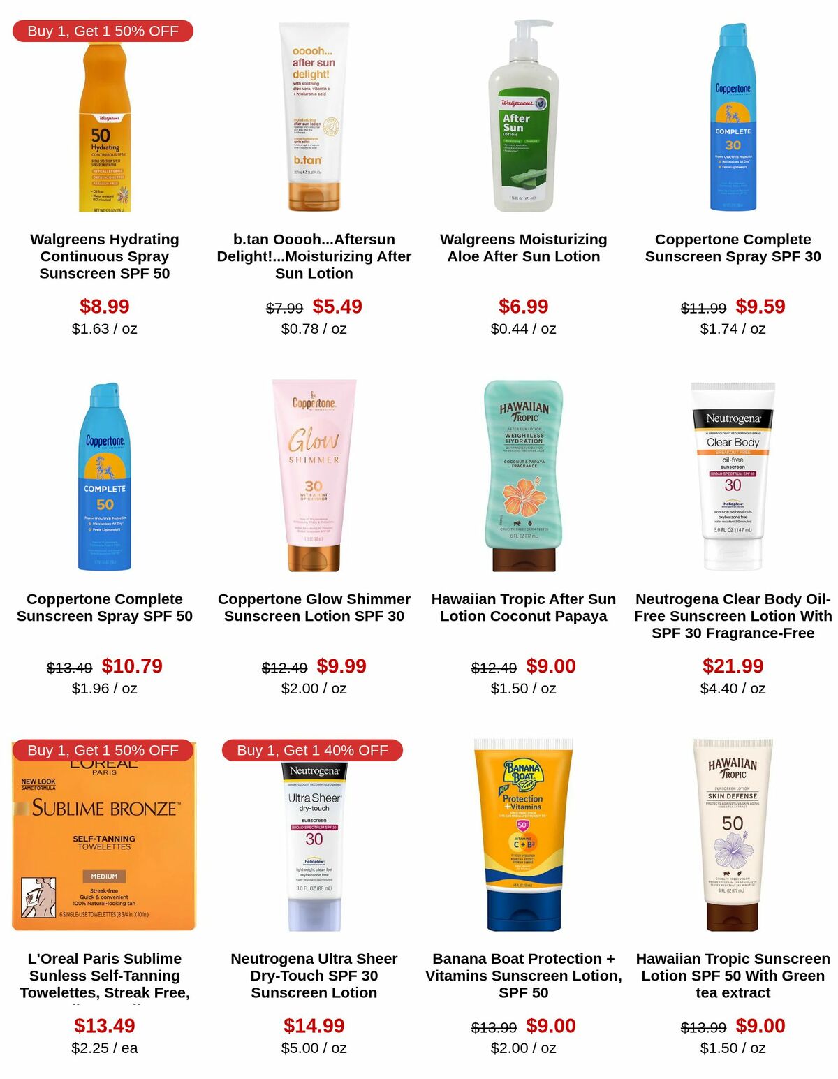 Walgreens Weekly Ad from May 25