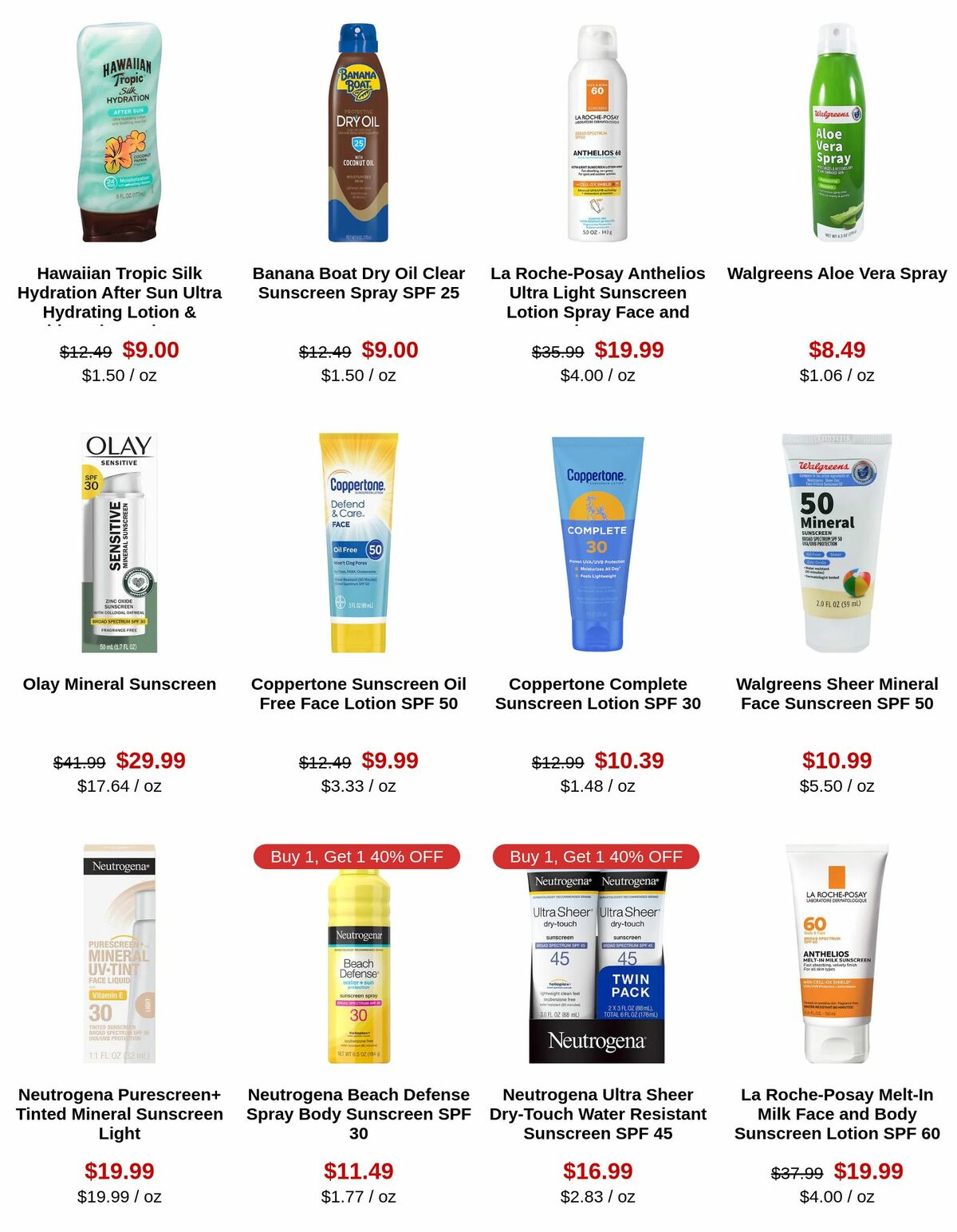Walgreens Weekly Ad from May 25