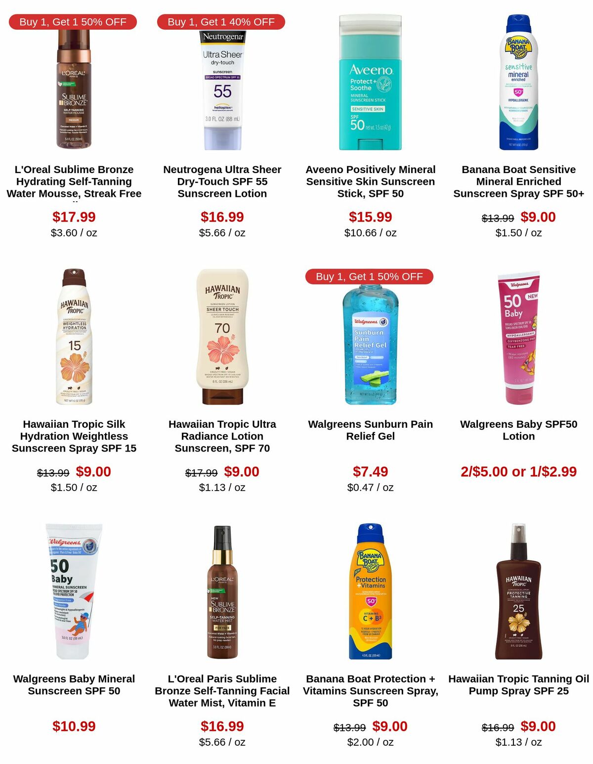 Walgreens Weekly Ad from May 25