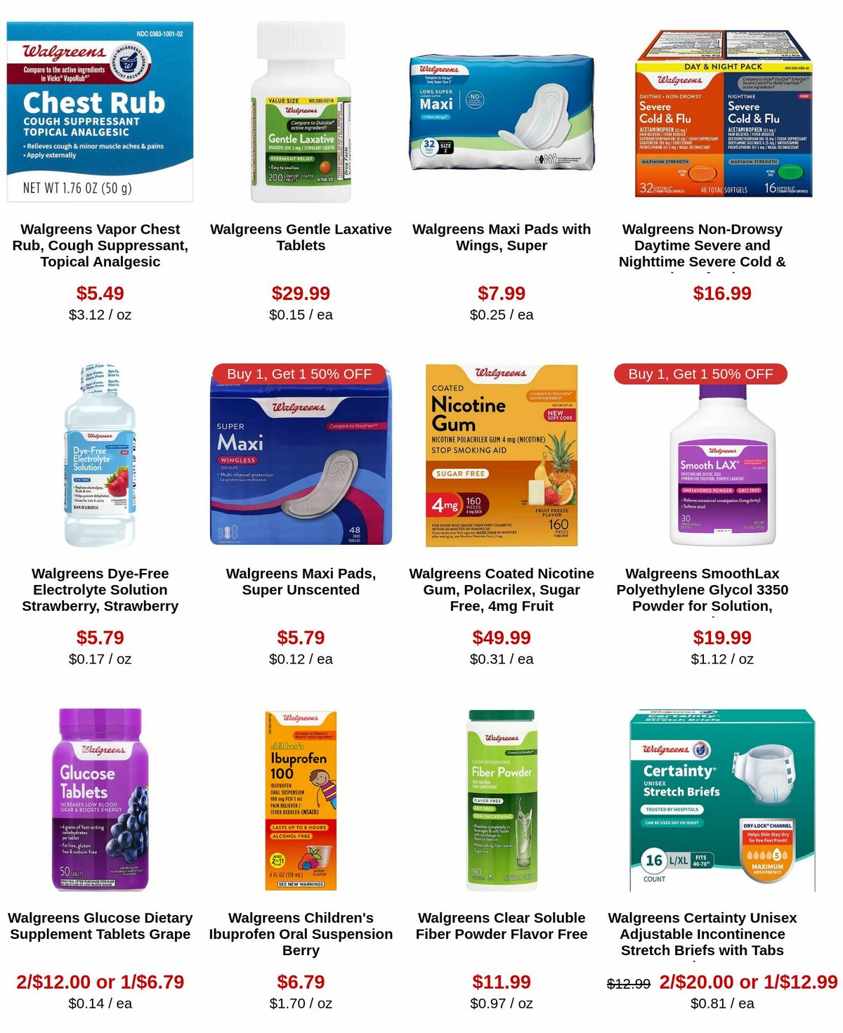 Walgreens Weekly Ad from June 5