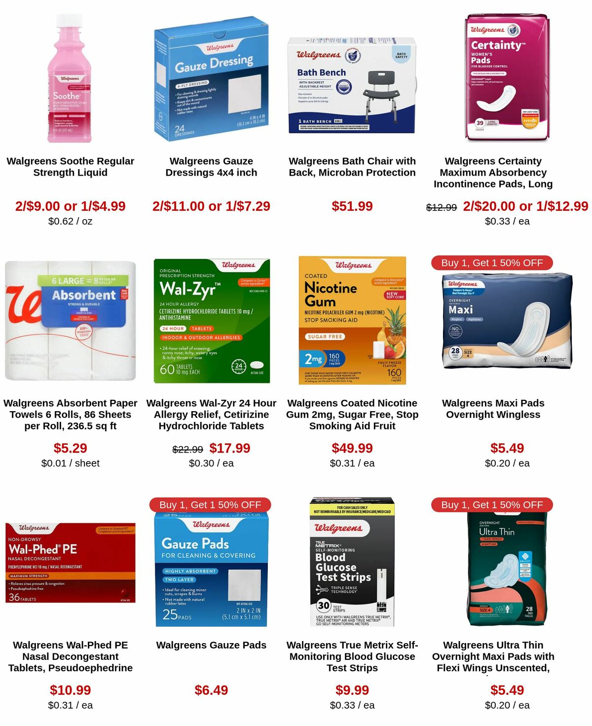Walgreens Weekly Ad from June 5