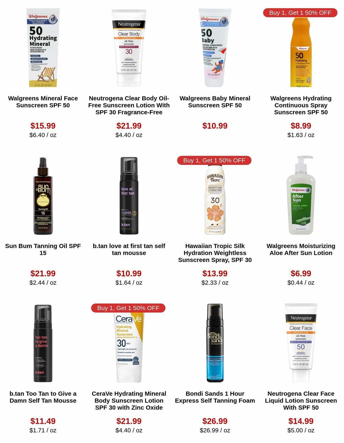 Walgreens Weekly Ad from June 25