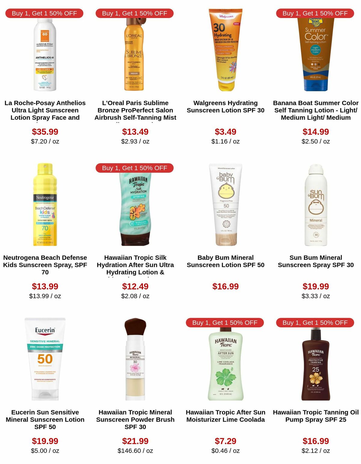 Walgreens Weekly Ad from June 25