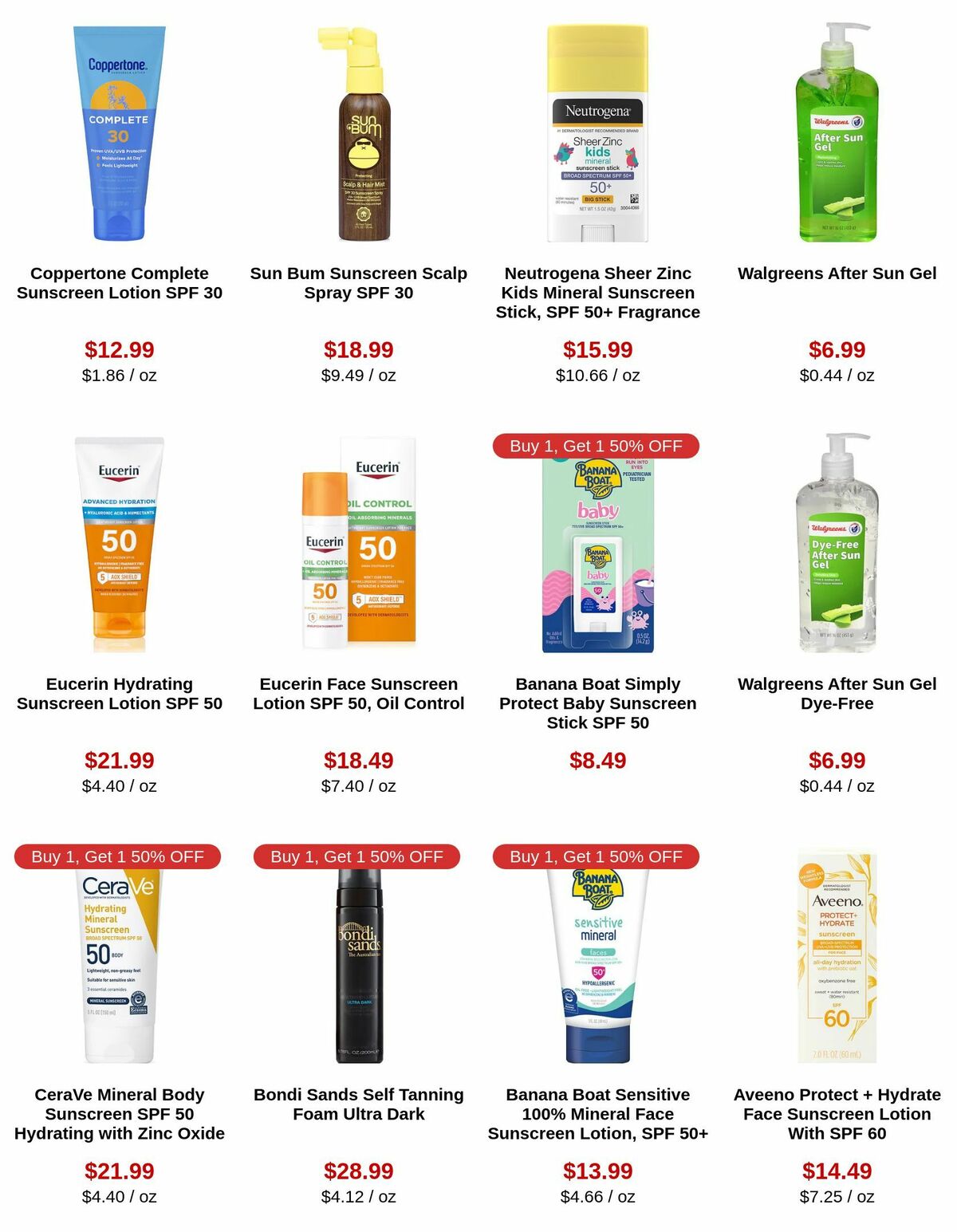 Walgreens Weekly Ad from June 25