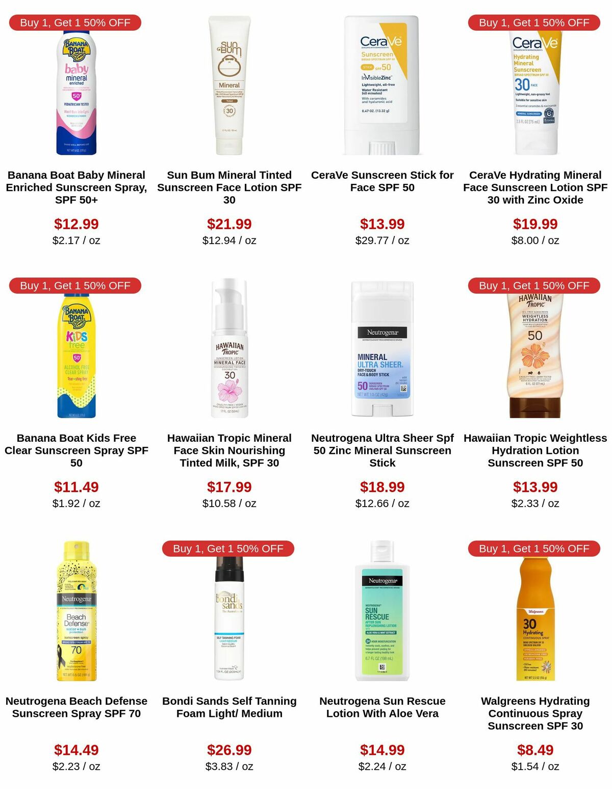 Walgreens Weekly Ad from June 25