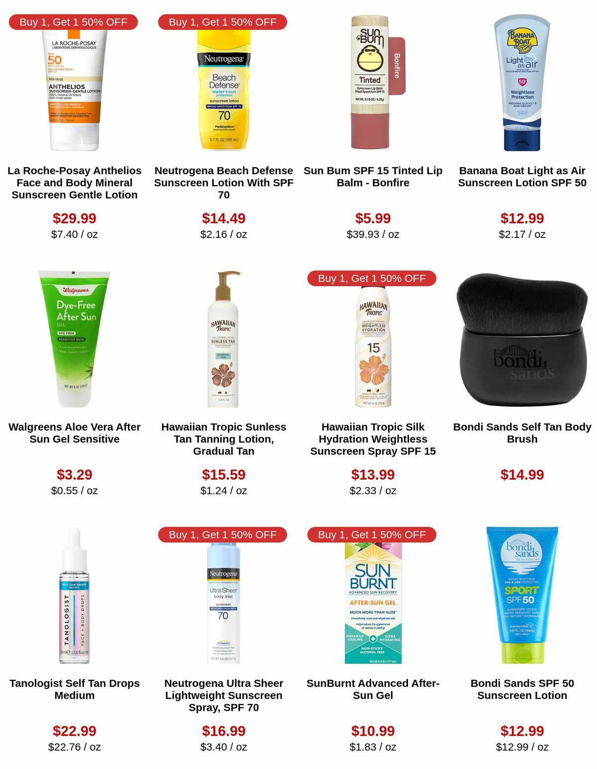 Walgreens Weekly Ad from June 25