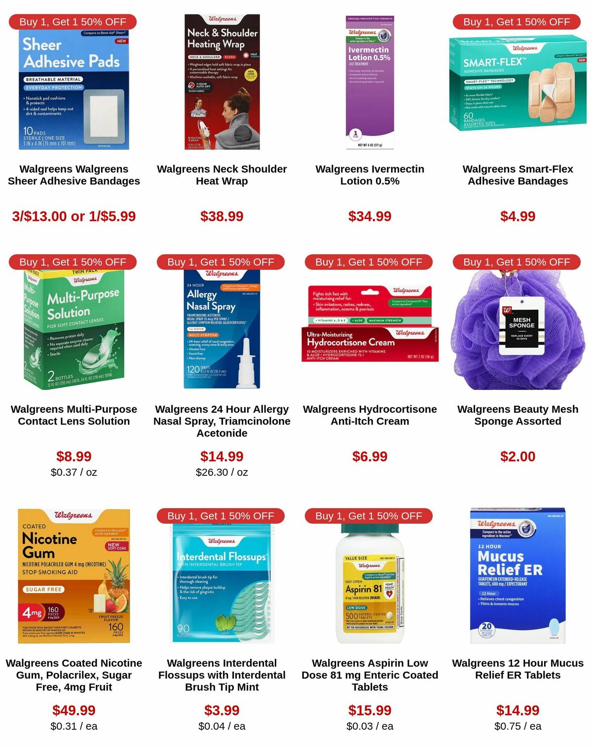 Walgreens Weekly Ad from July 19