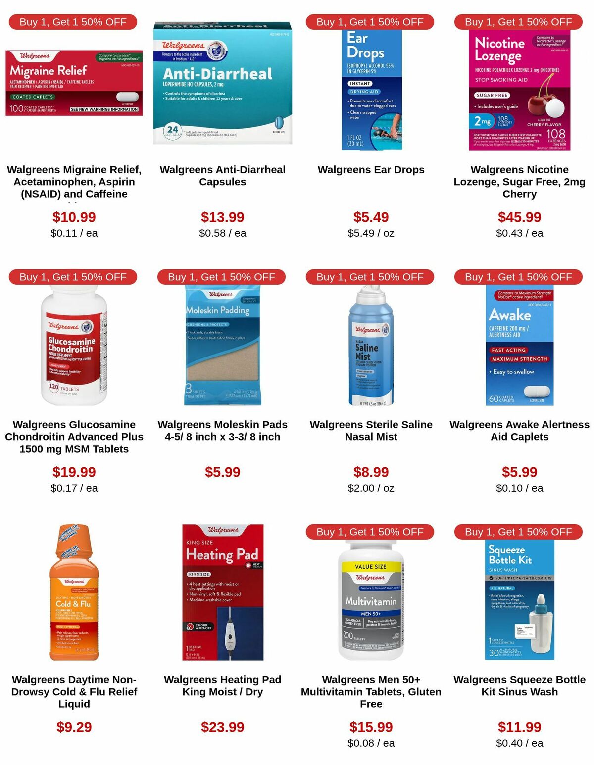 Walgreens Weekly Ad from July 19