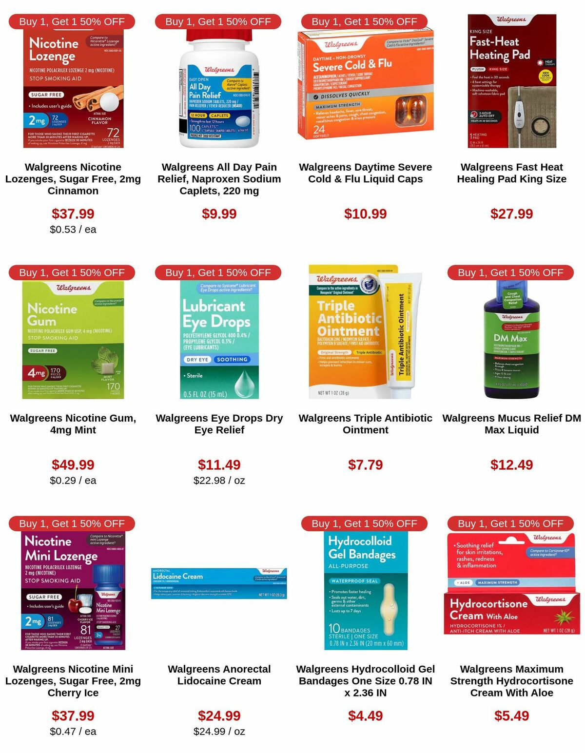Walgreens Weekly Ad from July 19