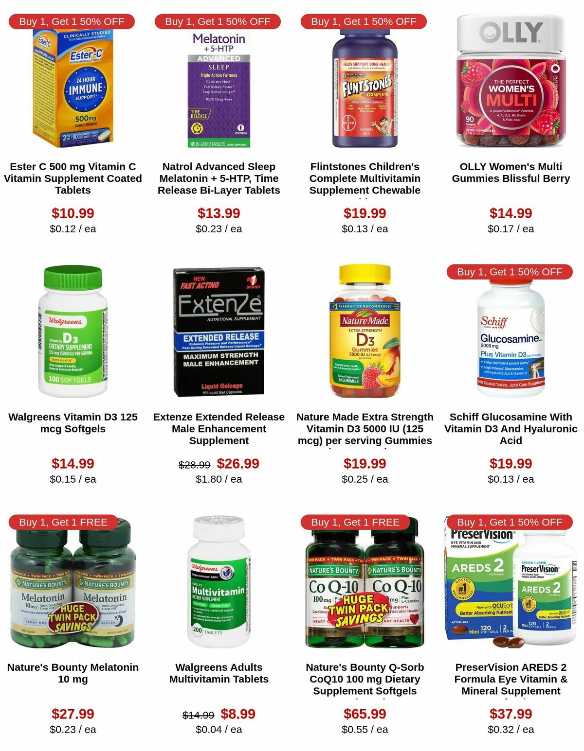 Walgreens Weekly Ad from September 29