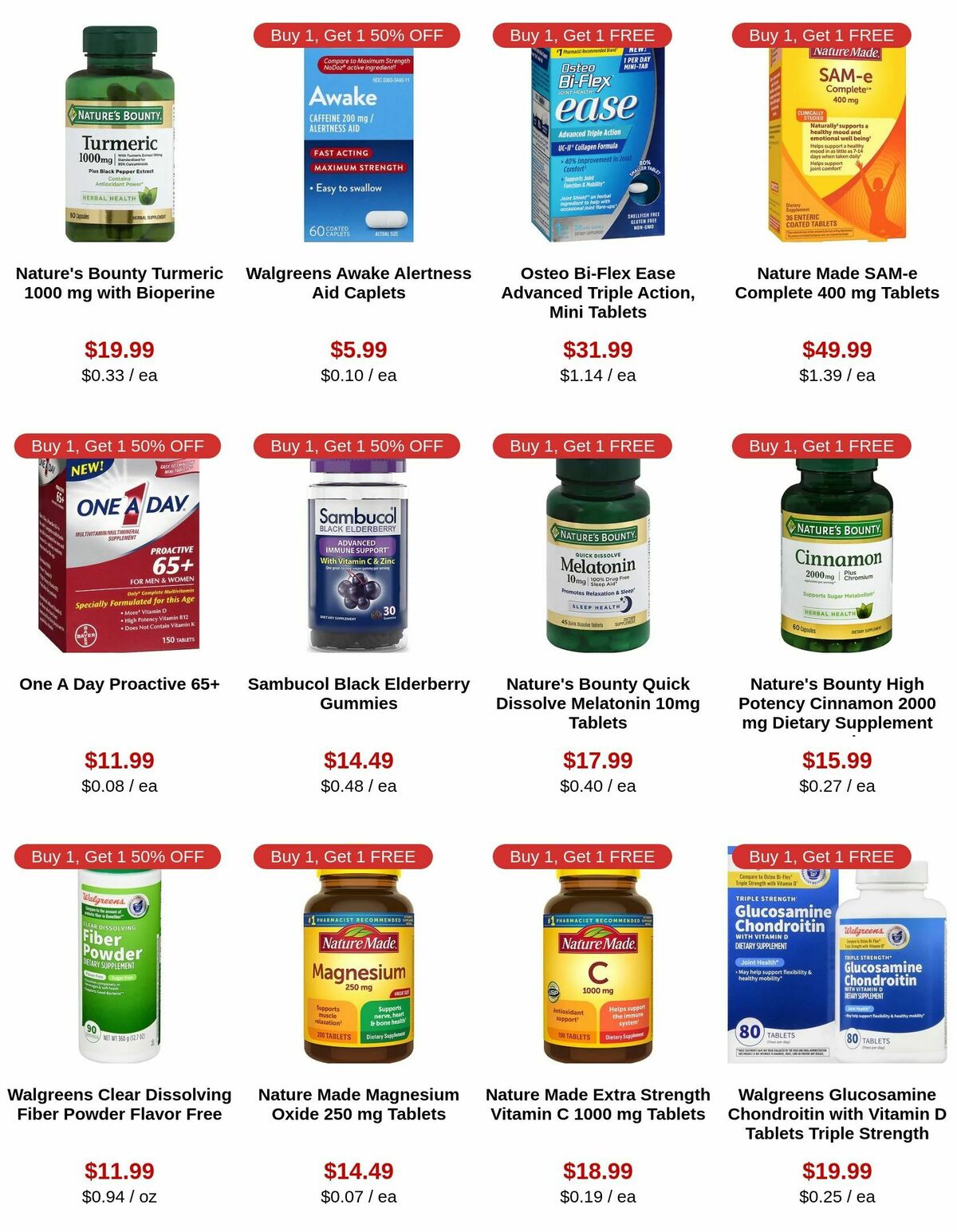 Walgreens Weekly Ad from September 29