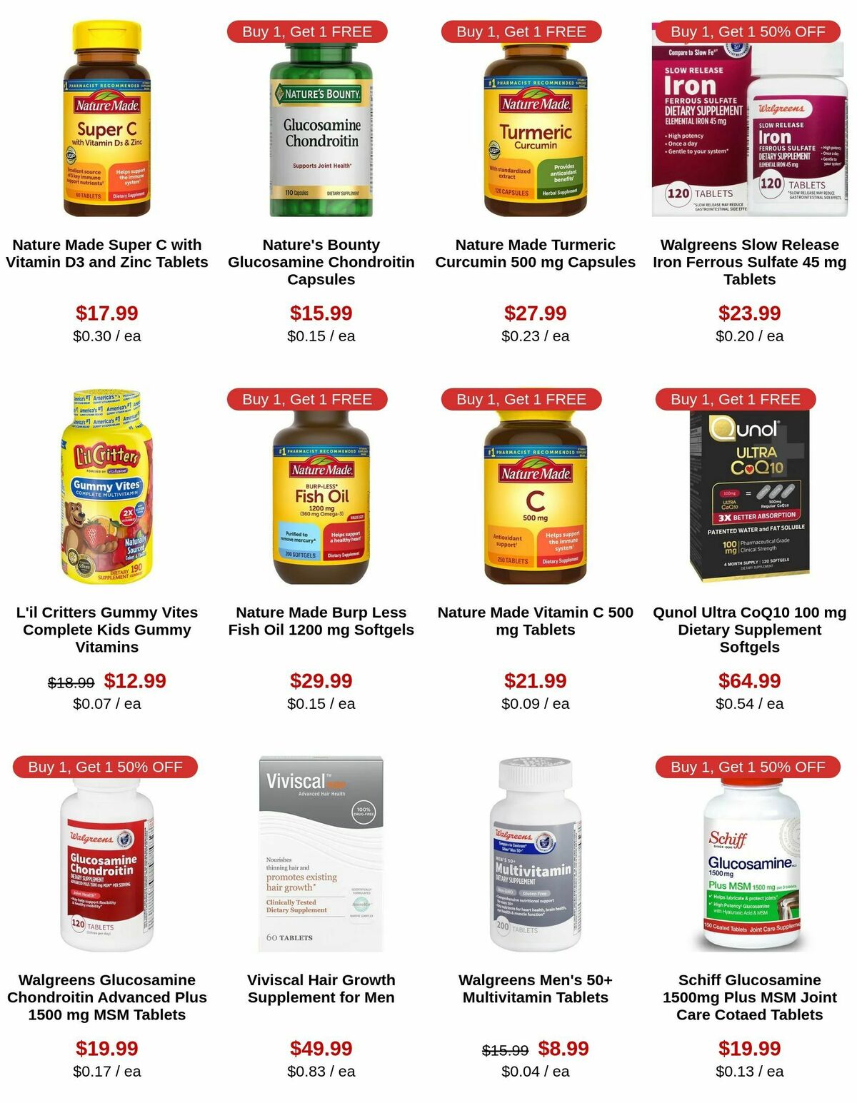 Walgreens Weekly Ad from September 29