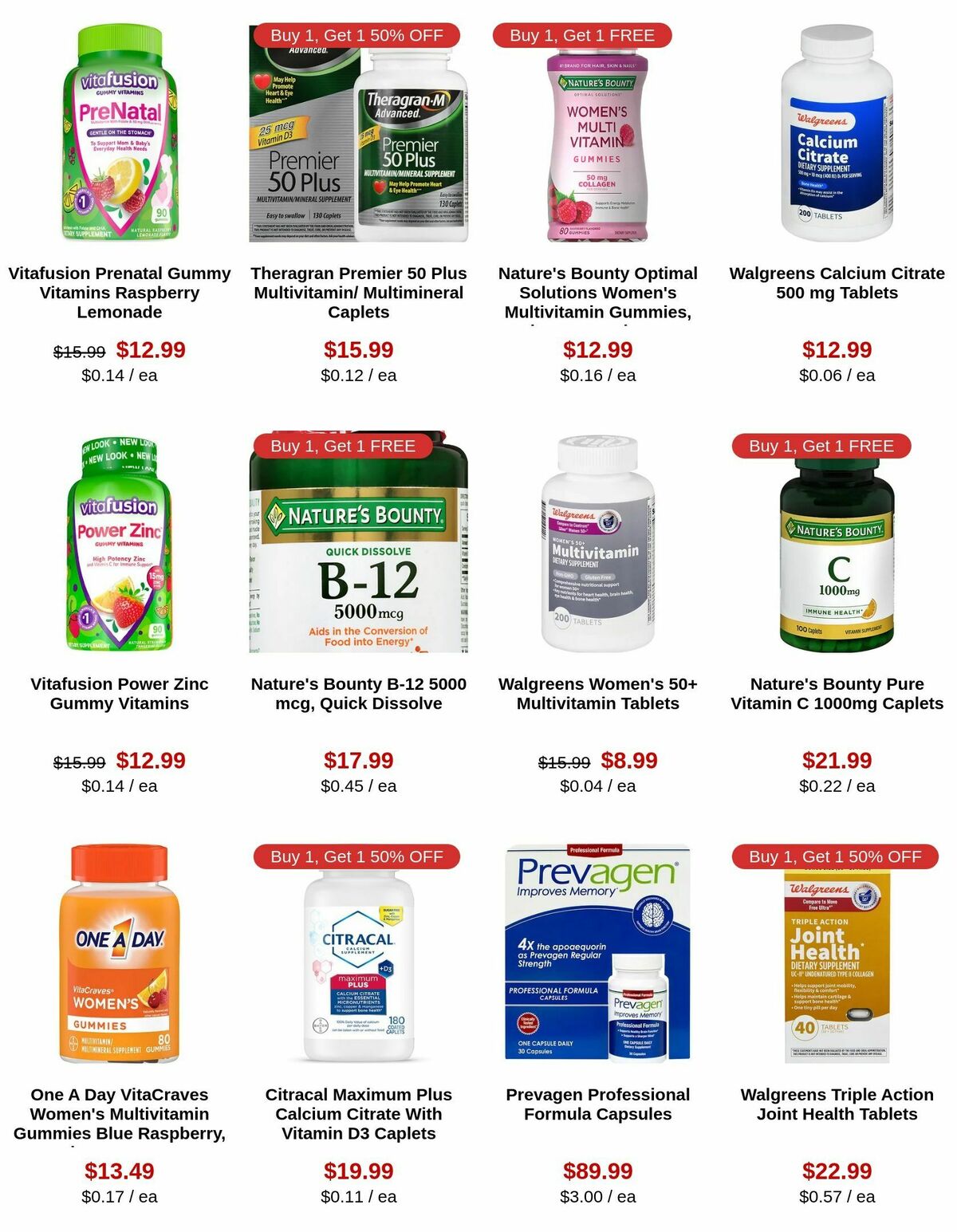 Walgreens Weekly Ad from September 29