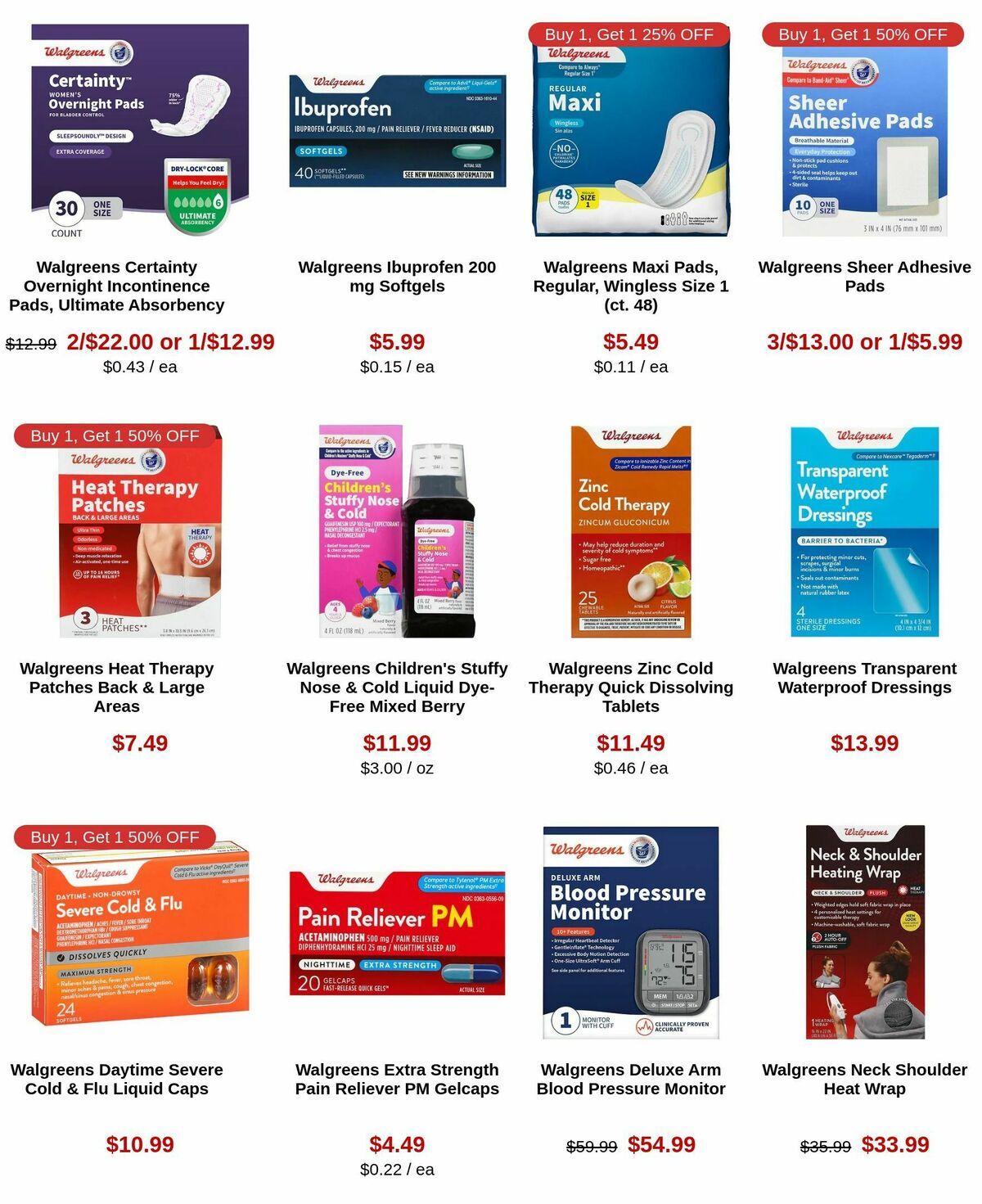 Walgreens Weekly Ad from October 19