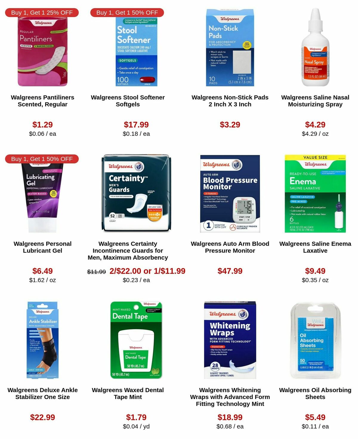 Walgreens Weekly Ad from October 19